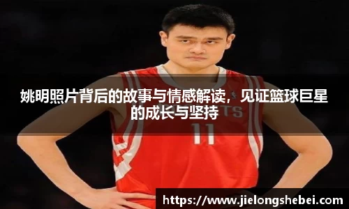 姚明照片背后的故事与情感解读，见证篮球巨星的成长与坚持