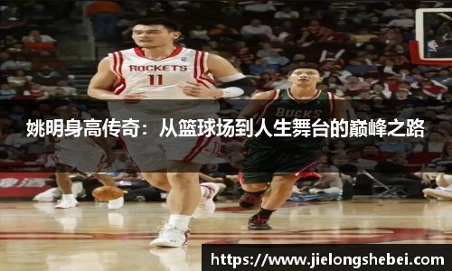 姚明身高传奇：从篮球场到人生舞台的巅峰之路